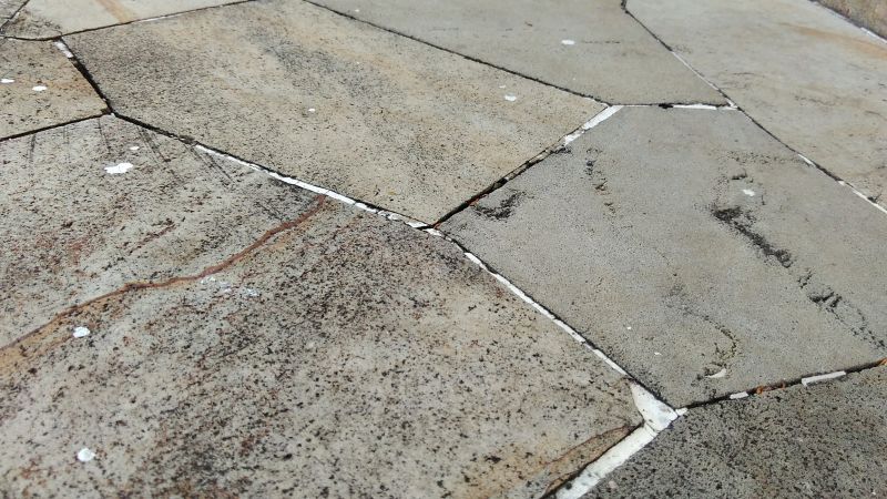 Travertine Tile Replacement detail
